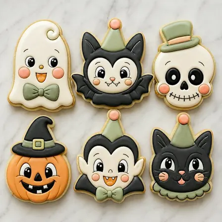 Vintage Halloween Cookie Class