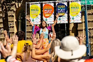 2nd Annual Yoga For All Day in Downtown Santa Cruz!