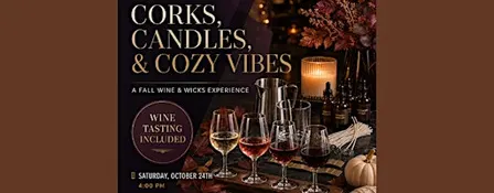 Corks, Candles, & Cozy Vibes