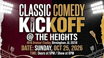 Classic Comedy Kickoff