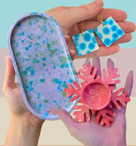 BRSHES, Intro to Eco Resin Workshop - Christmas Special! Glasgow