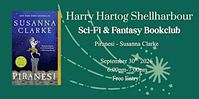 Harry Hartog Shellharbour Fantasy Bookclub - Piranesi