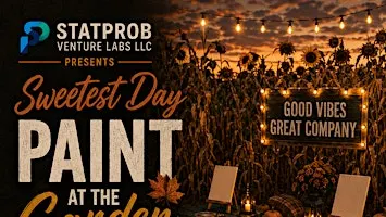 SWEETEST DAY: PAINT AT THE GARDEN