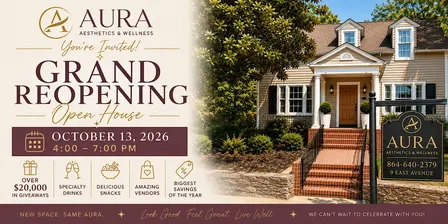 Aura Aesthetics & Wellness Grand Reopening