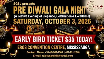 Pre Diwali Gala Night