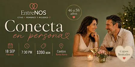 EntreNOS | Citas para Hombres y Mujeres de 46 a 58 años