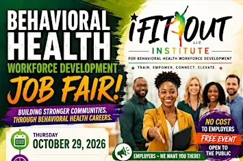 Behavioral Health Workforce Development Job Fair