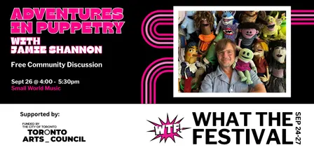 Adventures in Puppetry with Jamie Shannon