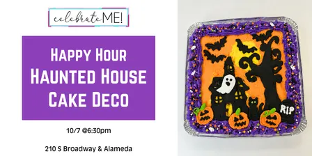 Haunted House Cake Decorating