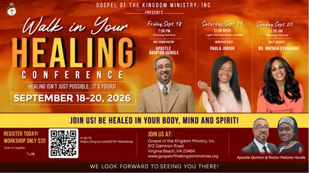 2026 Walk In Your Healing Conference
