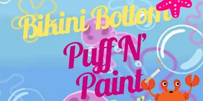 Bikini Bottom Puff N Paint