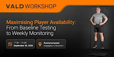 Maximising Player Availability: From Baseline Testing to Weekly Monitoring