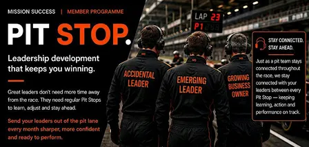 The Leadership Pit Stop