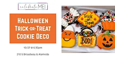 Halloween Trick or Treat Cookie Decorating