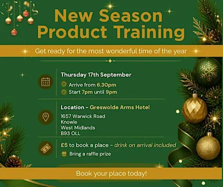 New Season Product Training