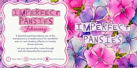 Create, Relax, Connect: Imperfect Pansies