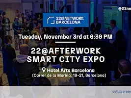 22@Afterwork | Smart City Expo 2026