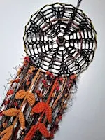 Spooky autumn crochet dream catcher workshop