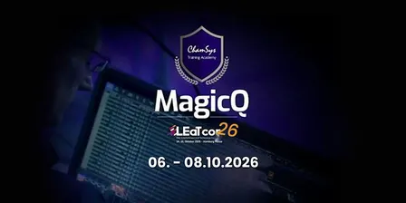 ChamSys MagicQ Basic @ LEaT con 2026 / 11:00 - 12:00Uhr