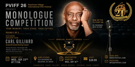 PVIFF 2026 Monologue Event