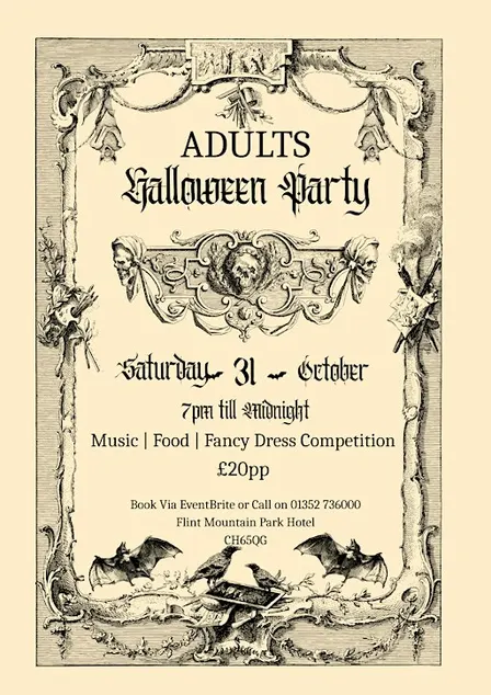 Adults Halloween Party