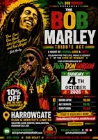 The Bob Marley Tribute Act at Harrogate Club