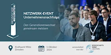 Netzwerk-Event "Unternehmensnachfolge" in Dresden 2026