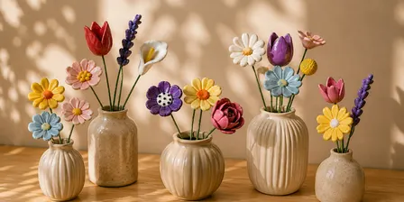 Make Ceramic Flowers Pottery Workshop