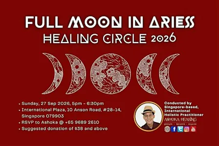 Full Moon in Aries Healing Circle 2026
