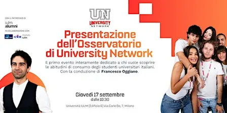 Presentazione Osservatorio Universitario