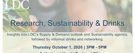 Research, Sustainability & Drinks by LDC