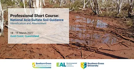 Professional Short Course: National Acid Sulfate Soils Guidance March 2027