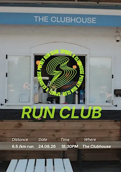 CLUBHOUSE PUTNEY X SPORTL RUN CLUB