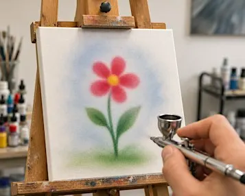 Wo 25 nov | Airbrush voor kids  8+  |  4 lessen