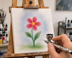 Wo 25 nov | Airbrush voor kids  8+  |  4 lessen
