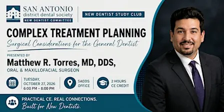 New Dentist Study Club Session 2 | Complex Treatment Planning