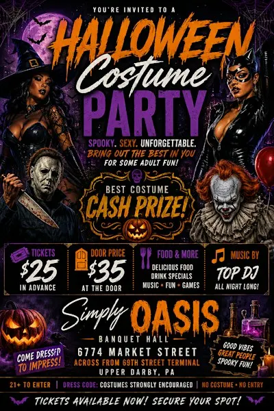 Adult Halloween party