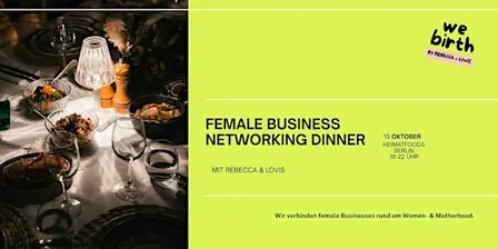 FEMALE BUSINESS NETWORKING DINNER