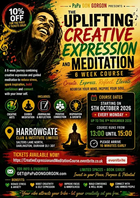 The Uplifting Creative Expression and Meditation 6 Week Course