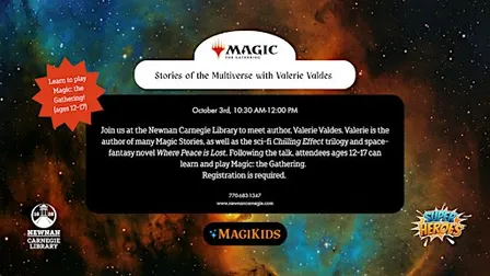 Stories of the Multiverse with Valerie Valdes (& learn MTG)