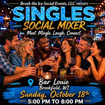 Singles Social Mixer Brookfield, WI Bar Louie