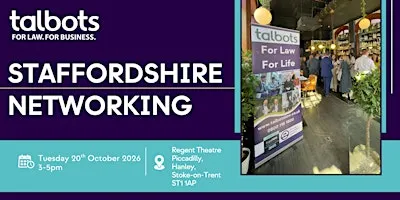Staffordshire networking