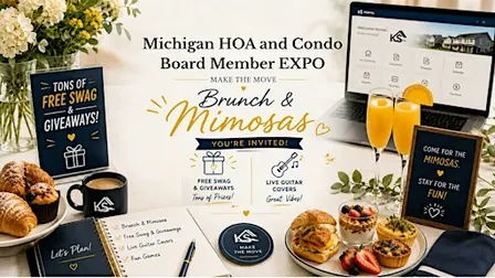 Michigan HOA & Condo Board Member Expo 2026 | Brunch, Experts & Giveaways