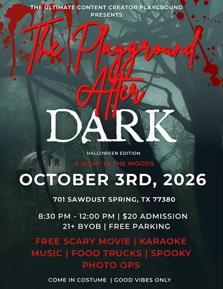 The Playground After Dark | Halloween Edition