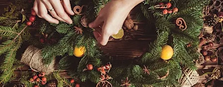 Christmas Wreath-Making Workshop at Cutlers' Hall