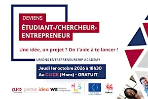 Deviens étudiant-/chercheur-entrepreneur