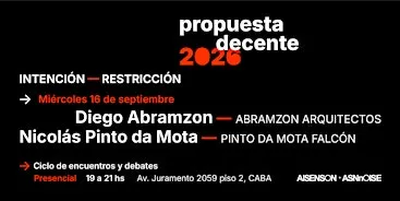 Propuesta Decente 2026 DIEGO ABRAMZON | NICOLÁS PINTO DA MOTA