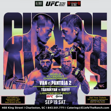 UFC 331 Watch Party at El Jefe