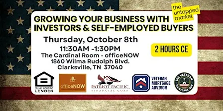 Grow Your Business with Investors & Self-Employed Buyers