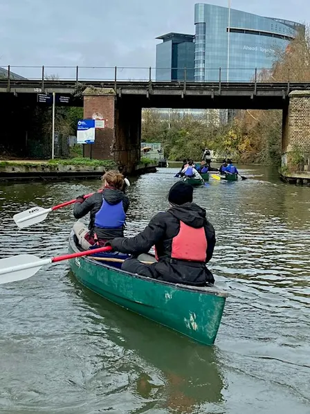 Half Term Canoeing Litter Pick with Brentford Community Boathouse